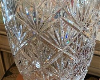 Crystal vase