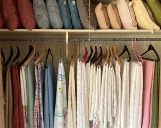 Pillows and table cloths