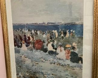 Revere Beach, Massachusetts, framed art