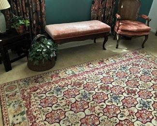 Bed bench and coordinating chair