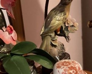 One of two Boehm lamps