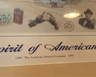 Created for the 100th anniversary of The American Tobacco Company 1890 - 1990