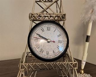 Eiffel Tower clock