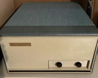 Vintage record player