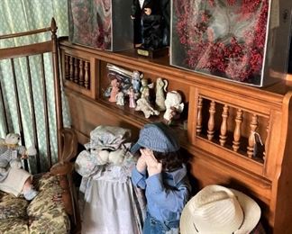 Full headboard with room for books