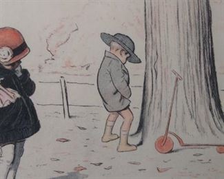 French lithograph 1920-30