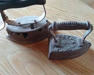 Sad irons.