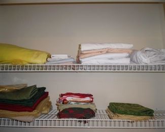 assorted linens