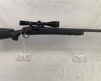 Serial - C6527353
Mfg - Remington Model
Model - 700 Heavy Barrel
Caliber - 308 Winchester
Barrel - 24"
Capacity - 3+1
Type - Rifle, Bolt Action
Located in Chattanooga, TN
Condition - 3 - Light Wear
This lot contains a Remington Model 700 Law Enforcement trade in rifle, featuring a heavy rubber black stock, heavy contour barrel, and a Leupold Vari-X III 3.5-10 power riflescope. This rifle would be perfect for those getting into long range precision shooting, or for those in need of a quality hunting rifle.