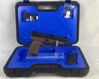 Serial - 386397002
Mfg - FN Herstal
Model - Five-Seven Pistol
Caliber - 5.7x28mm
Barrel - 4.8"
Capacity - 20+1
Magazines - 2
Type - Pistol
Located in Chattanooga, TN
Condition - 2 - Like New, In Box
This lot contains a like new in box FN Herstal Five-Seven two toned pistol chambered in the venerable 5.7x28mm. This pistol comes with two 20 round magazines, and a gorgeous two toned finish. This pistol appears to have been fired very very few times and comes with all of the original paperwork.