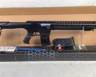 Serial - YD-19-05251
Mfg - Panzer Arms
Model - AR-12 Tactical Shotgun
Caliber - 12 Gauge
Barrel - 20"
Capacity - 5+1
Magazines - 2
Type - Shotgun, Semi Automatic
Located in Chattanooga, TN
Condition - 2 - Like New, In Box
This lot contains a Panzer Arms AR-12 AR pattern 12 Gauge tactical shotgun, ideal for competition/home defense. This shotgun is coming in the factory box with two 5 rounds magazines and featured factory accessories.