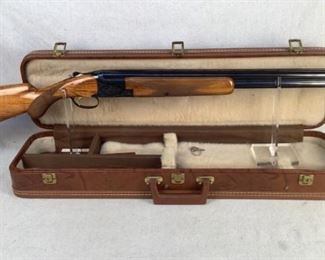 Serial - 85426
Mfg - Browning Lightning
Model - Over/Under w/ Case
Caliber - 12 Gauge
Barrel - 26"
Capacity - 2
Type - Shotgun, Over-Under
Located in Chattanooga, TN
Condition - 3 - Light Wear
This lot contains a Belgian manufactured Browning Lightning Over/Under 12 Gauge shotgun in the factory Browning case. This shotgun is in amazing shape and these Belgian made packages with the factory case are extremely hard to source.