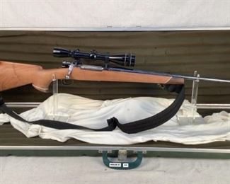 Serial - 1009632
Mfg - Springfield Model 1903
Model - (Sporterized) Rifle
Caliber - 243 Winchester
Barrel - 24"
Capacity - 3+1
Type - Rifle, Bolt Action
Located in Chattanooga, TN
Condition - 3 - Light Wear
The sporterization of Springfield 1903 rifles has been extremely popular for years, though controversial, the rifles end up appearing as fantastic hunting setups. This rifle has been rechambered to 243 Winchester and has a gorgeous wooden stock, polished barrel and action, and a vintage Leupold Vari-X II 3-9x40 rifle scope mounted to it. This rifle comes with a green hard case and a two point rifle sling.