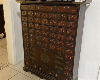 Oriental Apothecary drawers