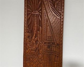 carved wood art