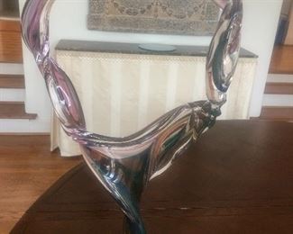 Beautiful sign art glass 