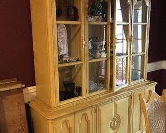 China hutch - matches one of the dining room tables