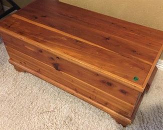 Small cedar chest