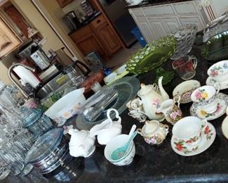 Beautiful cups and saucers