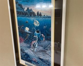 Framed art print