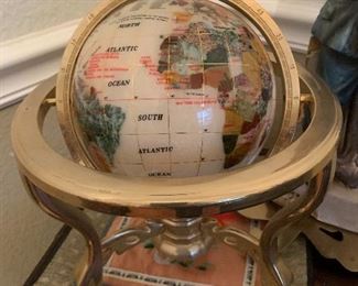 9" Gemstone Globe