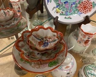 Japanese satsuma dishes