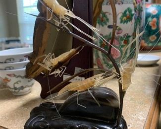 Prawn sculpture