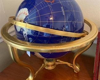 Gemstone globe