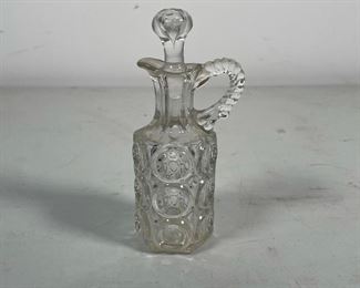 EARLY GLASS BOTTLE | h. 7 in. 