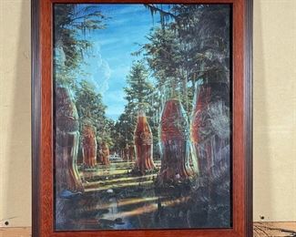 COCA COLA FOREST GICLEE on CANVAS | 23 x 19 in. 