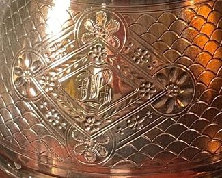 4pc Simpson Hall Miller & Co Tea Pot Set Lg Teapot: 13x9x5in