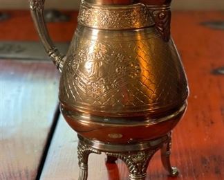 4pc Simpson Hall Miller & Co Tea Pot Set Lg Teapot: 13x9x5in