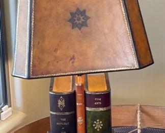 Maitland-Smith Stacked Books Lamp SINGLE 27x15x15in HxWxD