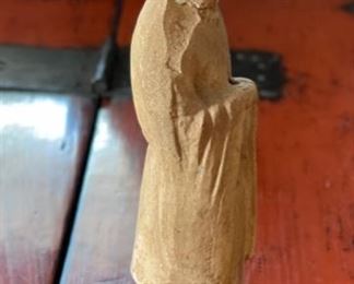 Antique Chinese Ceramic Statue 8.5in H