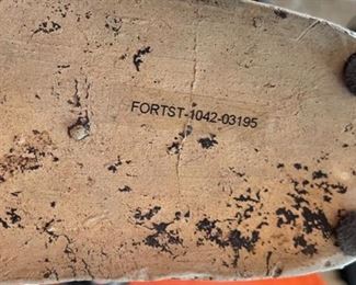 Antique Ceramic Chinese Beast Figurine 5x4x10in HxWxD