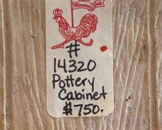 Antique Ming Dynasty Green Glazed Funerary Furniture Chest/Cabinet Chinese Cupboard 8x6x3in HxWxD