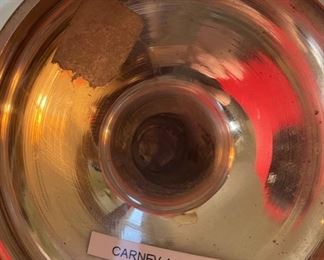 #1 Large Engraved Chalice Goblet Cup 10in H x 5.5in Diameter