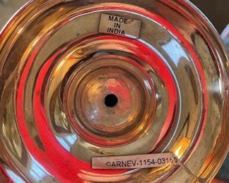 #2 Large Engraved Chalice Goblet Cup 10.5in H x 5.25in Diameter