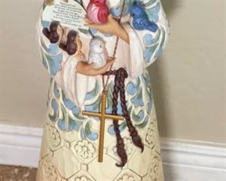 Jim Shore Saint Francis Heartwood Creek Statue 6001083 20x8.5x8in HxWxD