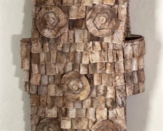 Antique Sulawesi Toraja Bone Armor Cuirass 30x20in