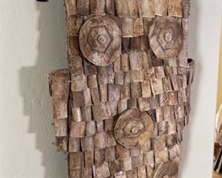 Antique Sulawesi Toraja Bone Armor Cuirass 30x20in