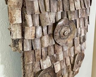 Antique Sulawesi Toraja Bone Armor Cuirass 30x20in