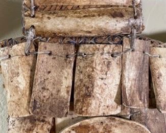 Antique Sulawesi Toraja Bone Armor Cuirass 30x20in