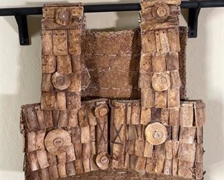 Antique Sulawesi Toraja Bone Armor Cuirass 30x20in