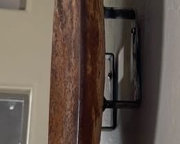 Rustic Metal Disc Wall Mounted 19in Diameter x 3in D