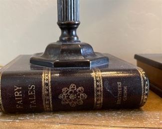 Maitland-Smith Fairy Tales Book Lamps PAIR 30x6x6in HxWxD