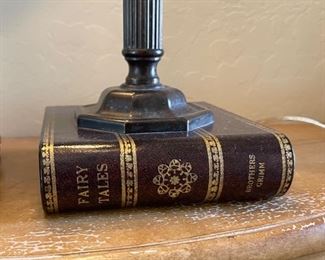 Maitland-Smith Fairy Tales Book Lamps PAIR 30x6x6in HxWxD