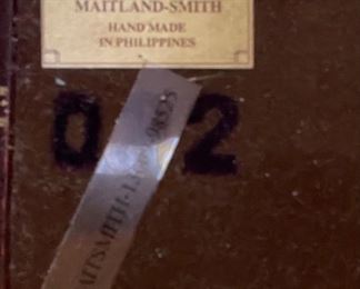 Maitland-Smith Fairy Tales Book Lamps PAIR 30x6x6in HxWxD