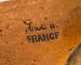 Vintage Copper Tinned 12in Saucepan Made in France Pot 1.75x12x22in