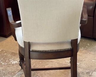 Riverside Trestle Table w/ 6 Chairs 30x42x80in HxWxD